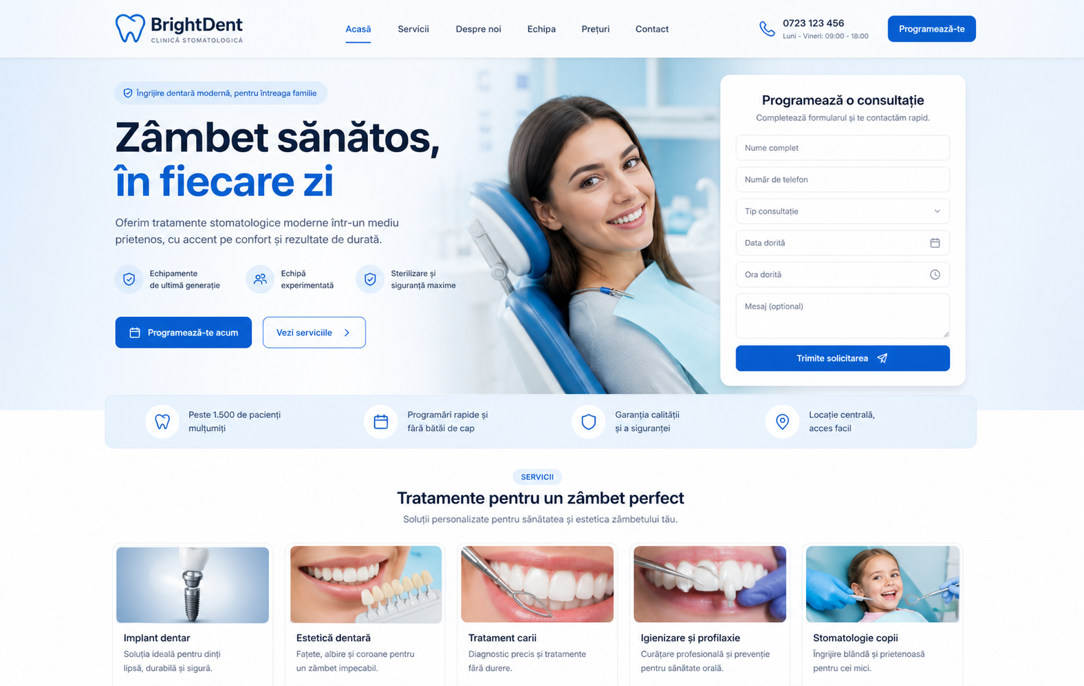 BrightDent project preview